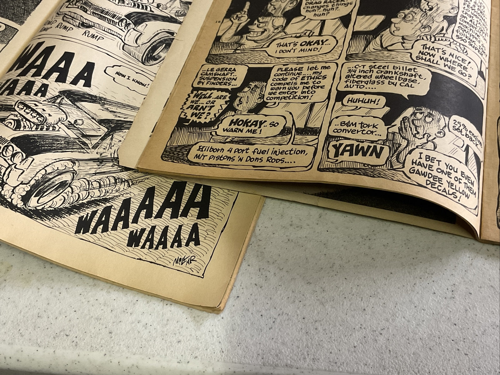 Vintage DRAG CARTOONS MAGAZINE Number 22, 46 Lot10