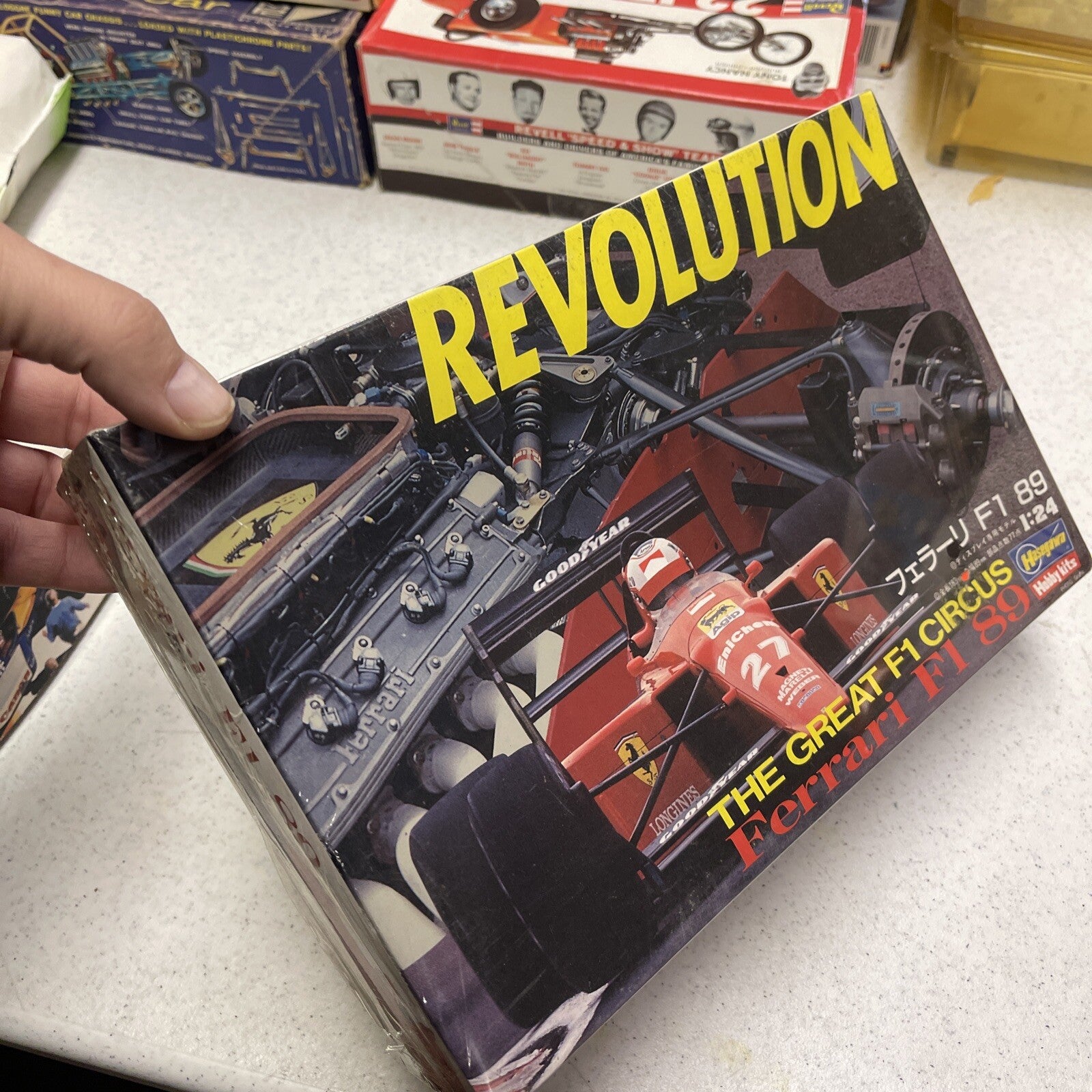 1/24 Hasegawa Ferrari F189 Maintaining / Marboro Sealed0