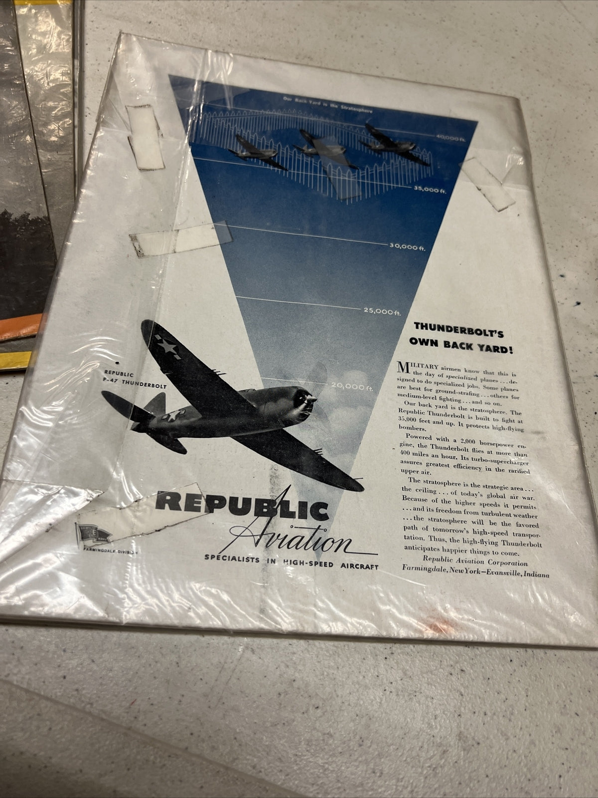 Vintage Lot 4 Aircraft Aeronautics Aircraft Warning Volunteer 1942-1943 Magazine8