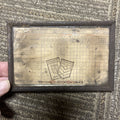 Vintage 1930s  Standard Oil California Lubricant Oil Can Chart Holder Rat Rod OG0