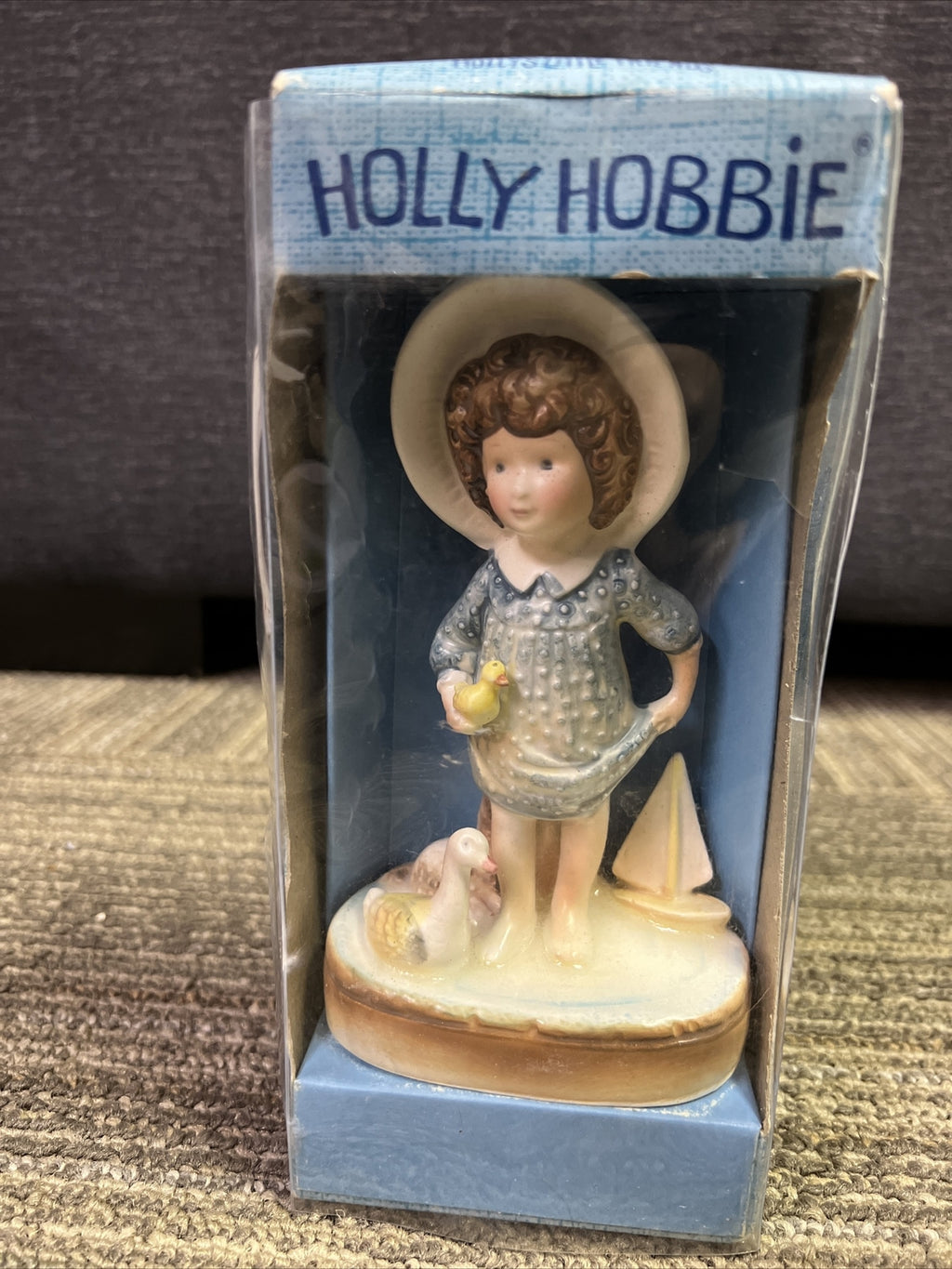 Holly Hobbie 8” Figure  American Greetings Rare Made In Japan Rare in Box1