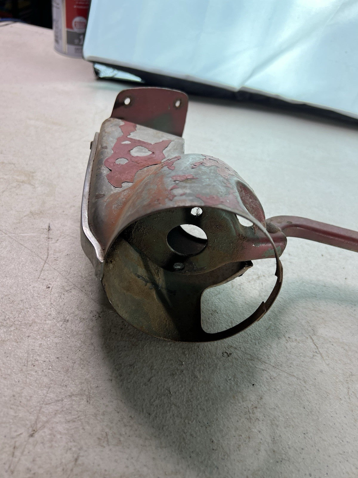 Vintage Red Spotlight or Headlight Mounting Arm Bracket – Farm Truck1