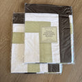 Restoration Hardware Italian Chocolate Edged Sateen - BOUDOIR Pillow Shams 20x340