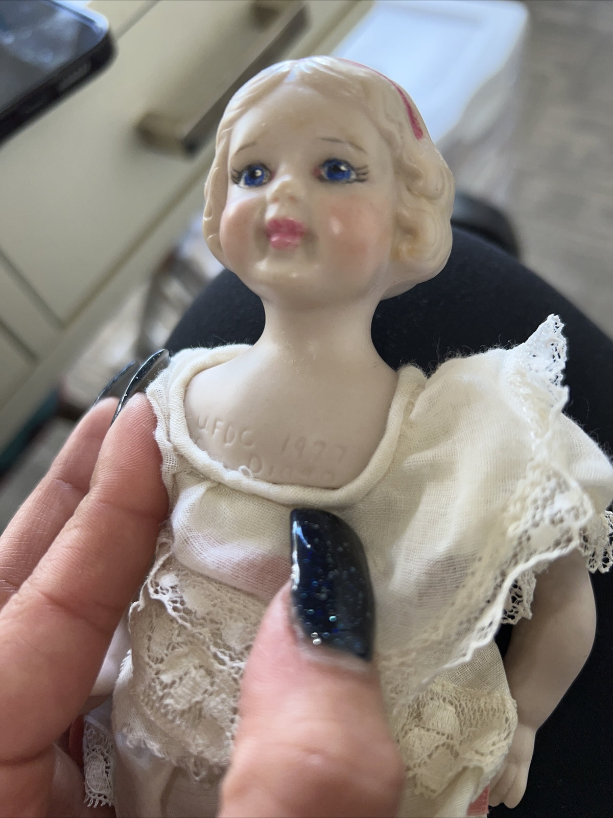 8” Vintage Girl Doll by M Masser 1977 UFDC San Diego7