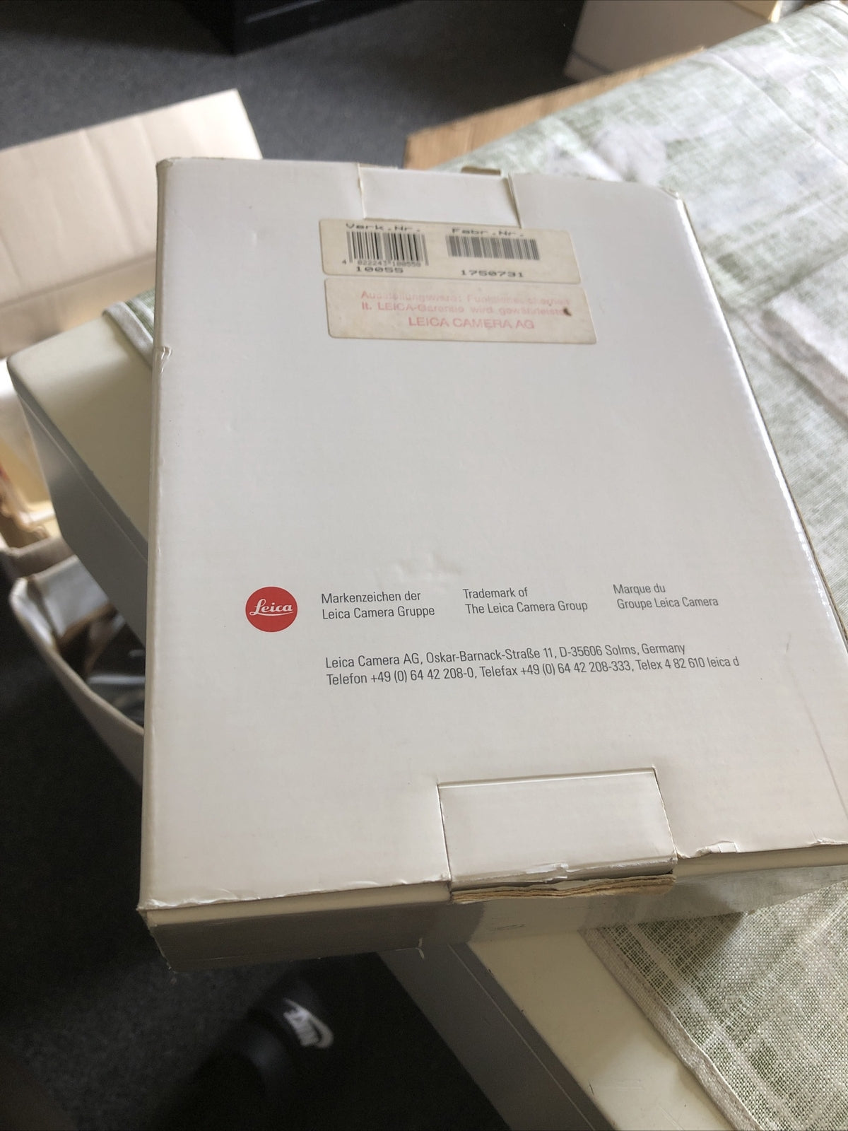 Leica Camera AG BOX ONLY (NO CAMERA)2