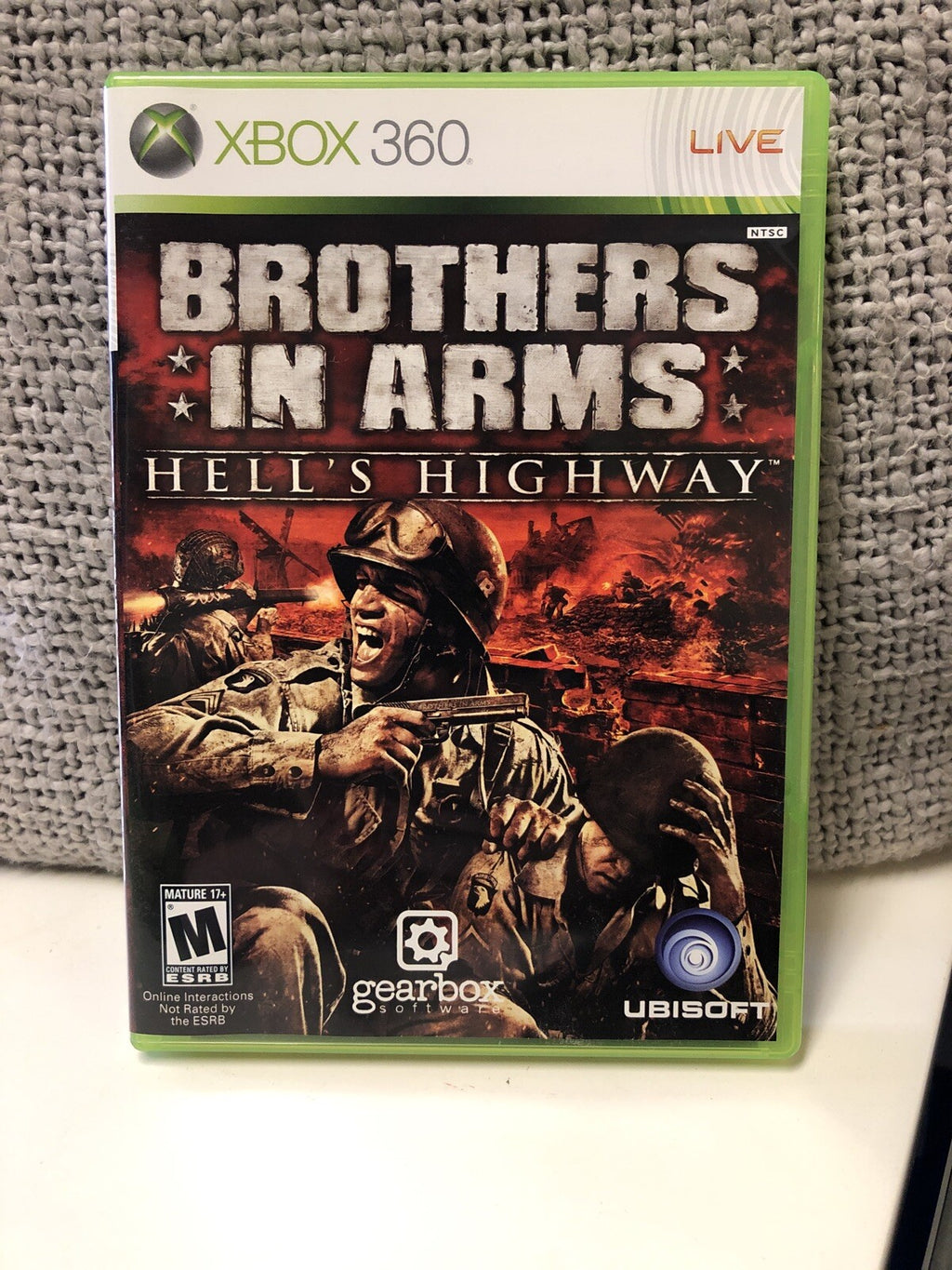 Brothers In Arms Hell's Highway Xbox 360 Great Condition0