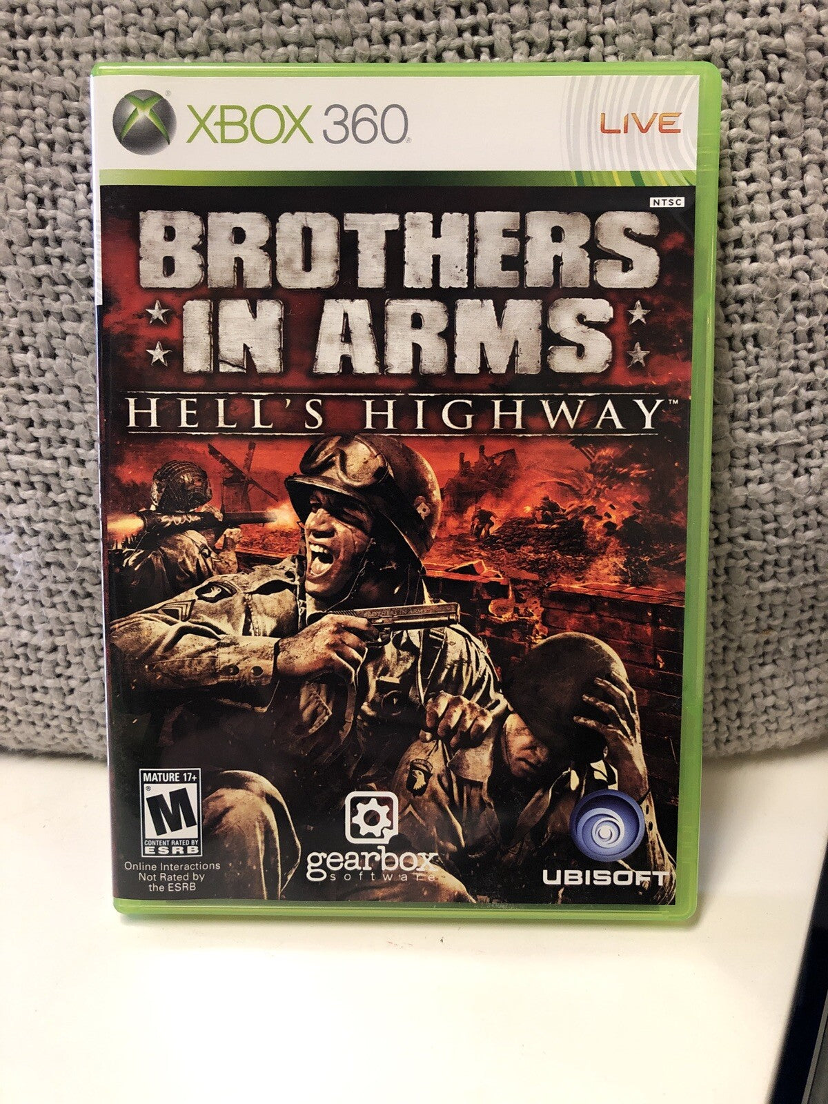 Brothers In Arms Hell's Highway Xbox 360 Great Condition0