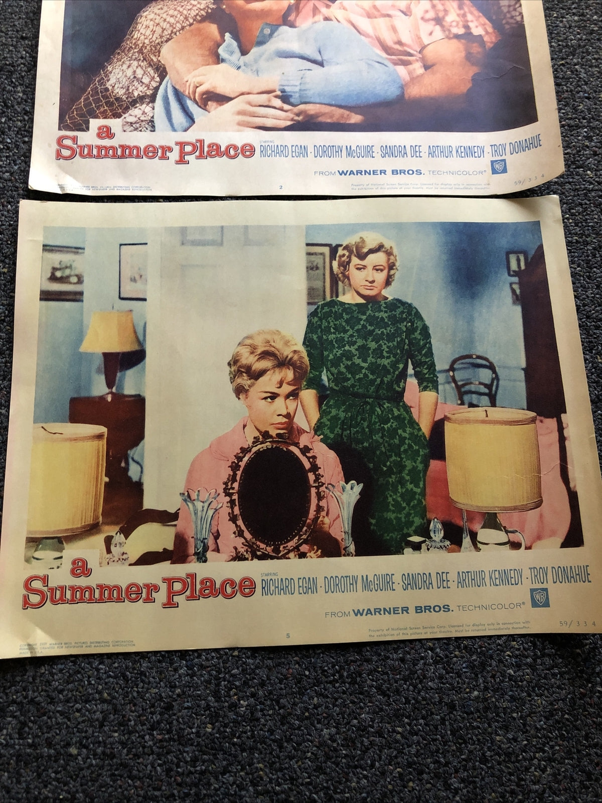 "A Summer Place" Original One-Sheet Poster - Lot Of 21