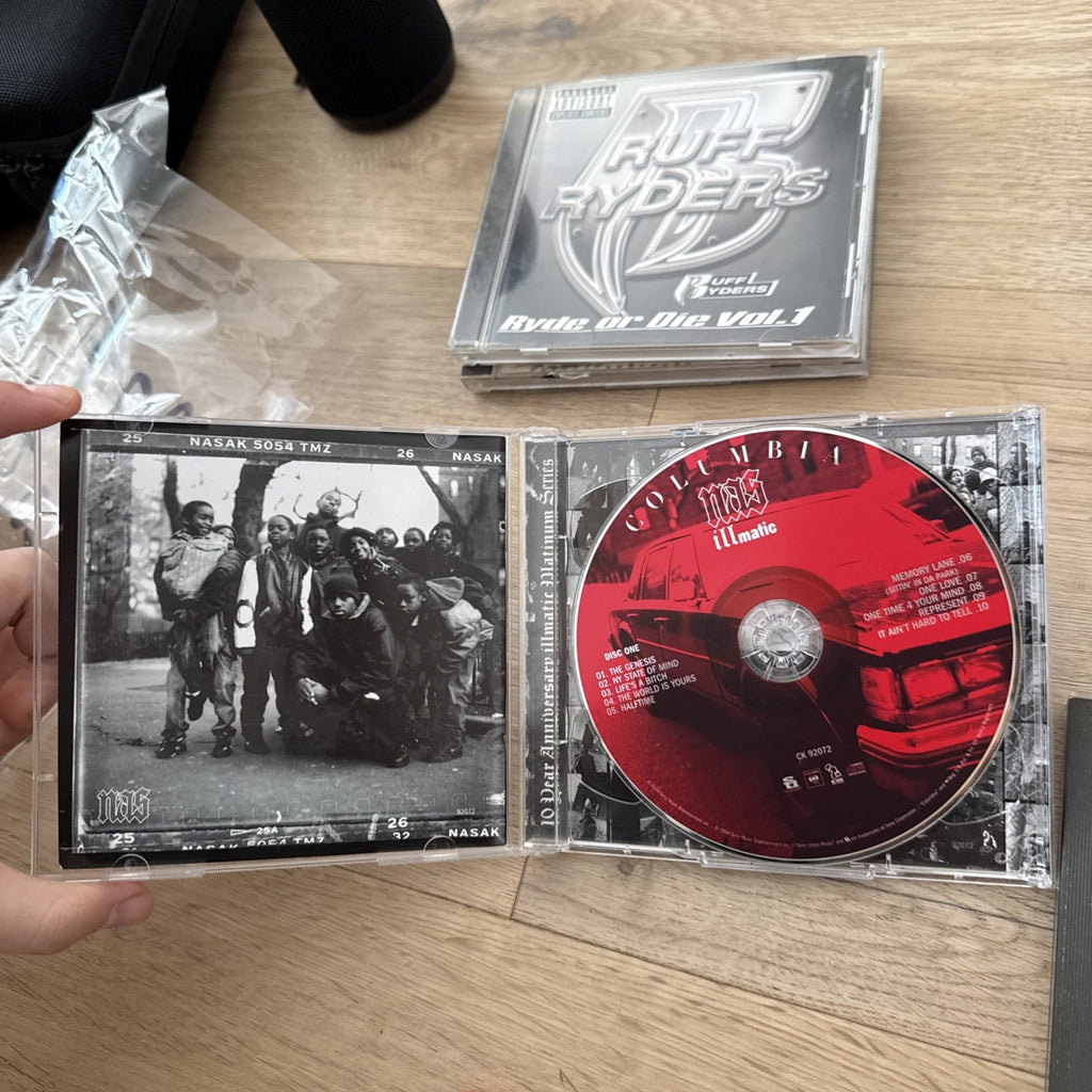 Classic Hip-Hop CD Lot: Nas Illmatic, Master P Ghetto D, Mystikal, Slick Rick11