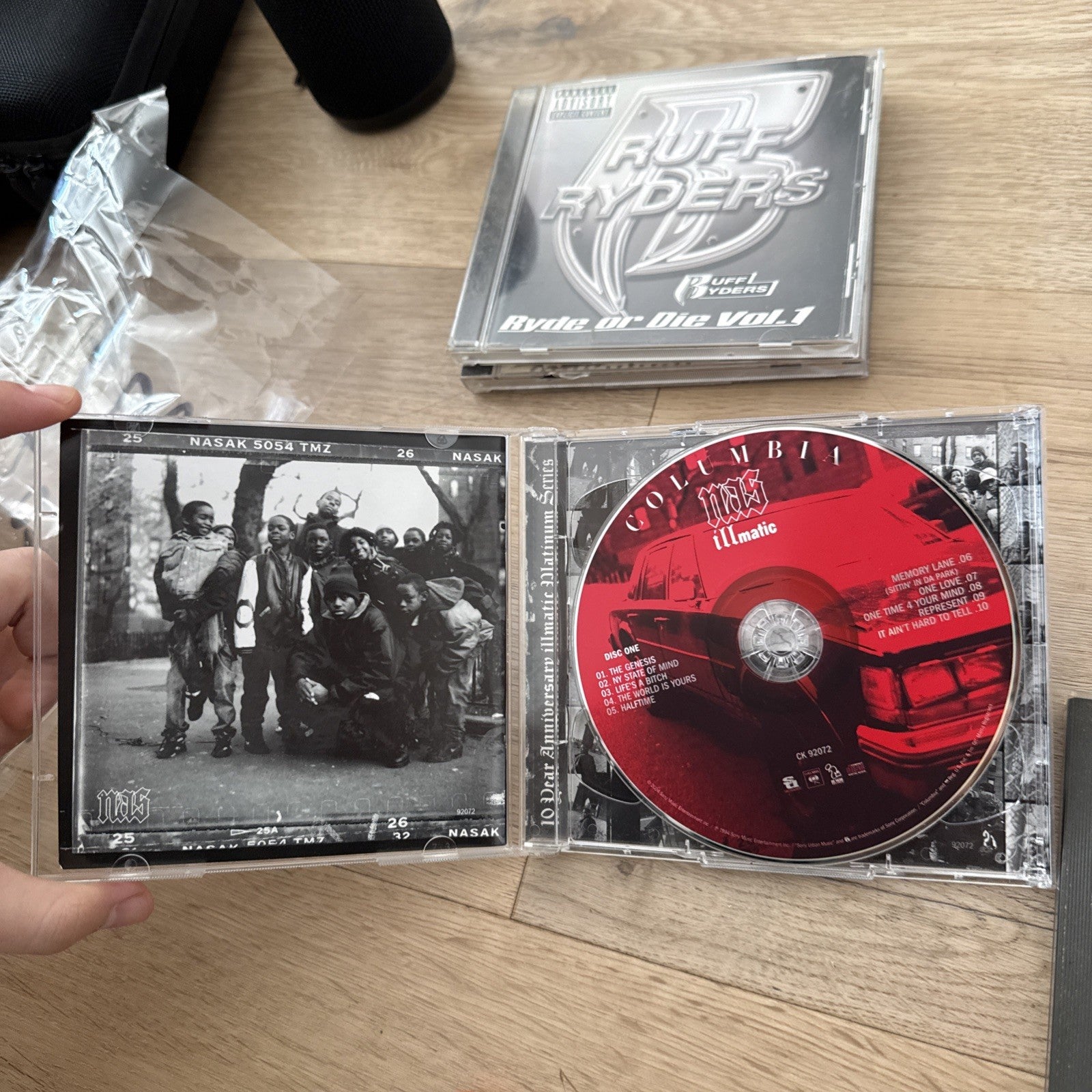 Classic Hip-Hop CD Lot: Nas Illmatic, Master P Ghetto D, Mystikal, Slick Rick11