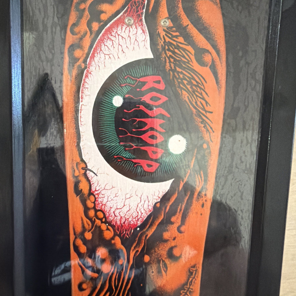 SANTA CRUZ TECH DECK LIMITED EDITION ROB ROSKOPP - EYE 1989 COLLECTOR SERIES2