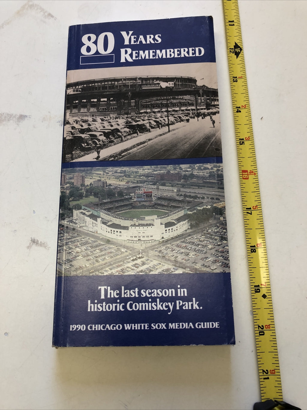 1990 Chicago White Sox Media Guide MLB Baseball0