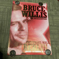#49 1996 BRUCE WILLIS AND THE ACCELERATORS Record Store Promo Poster 23x33”0