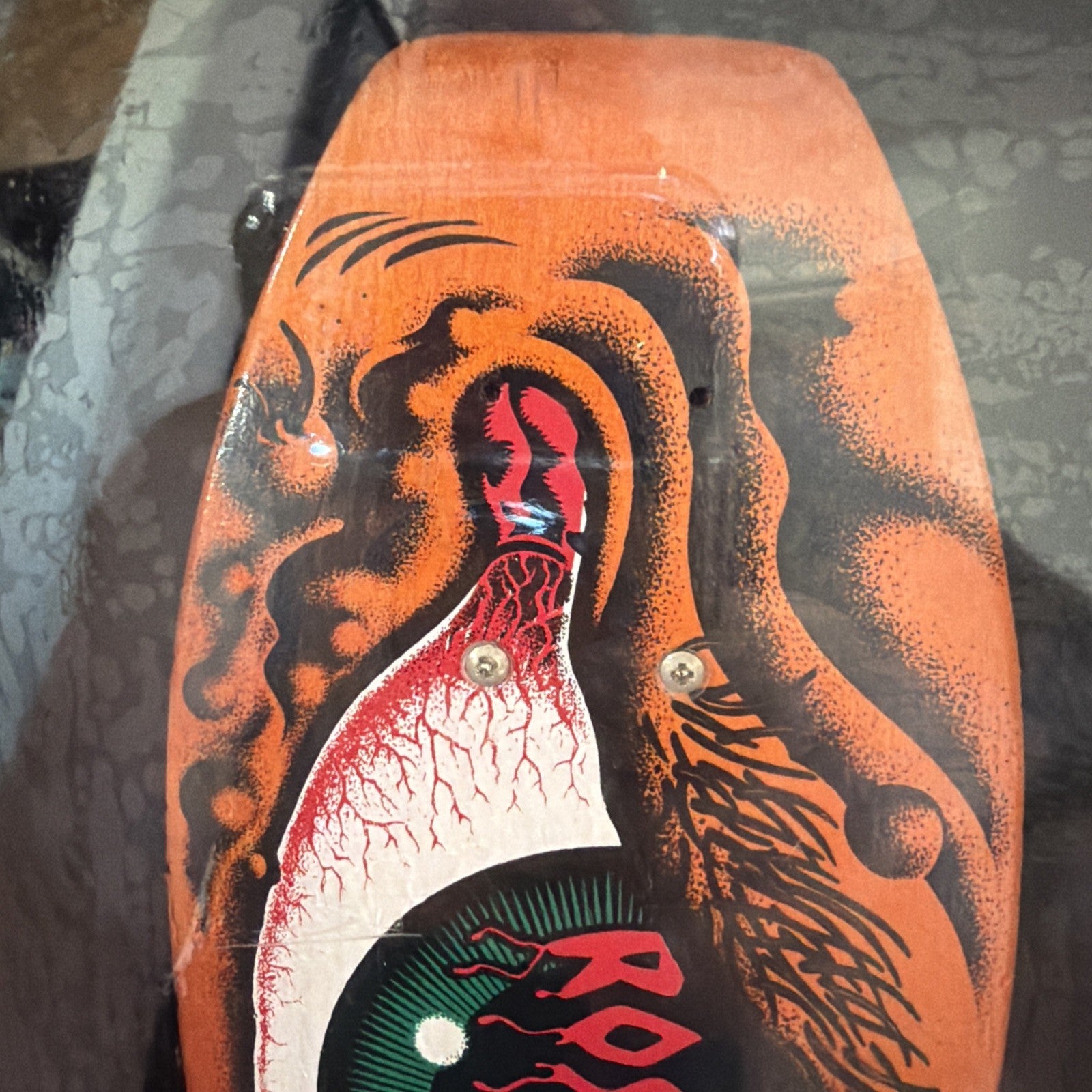 SANTA CRUZ TECH DECK LIMITED EDITION ROB ROSKOPP - EYE 1989 COLLECTOR SERIES1