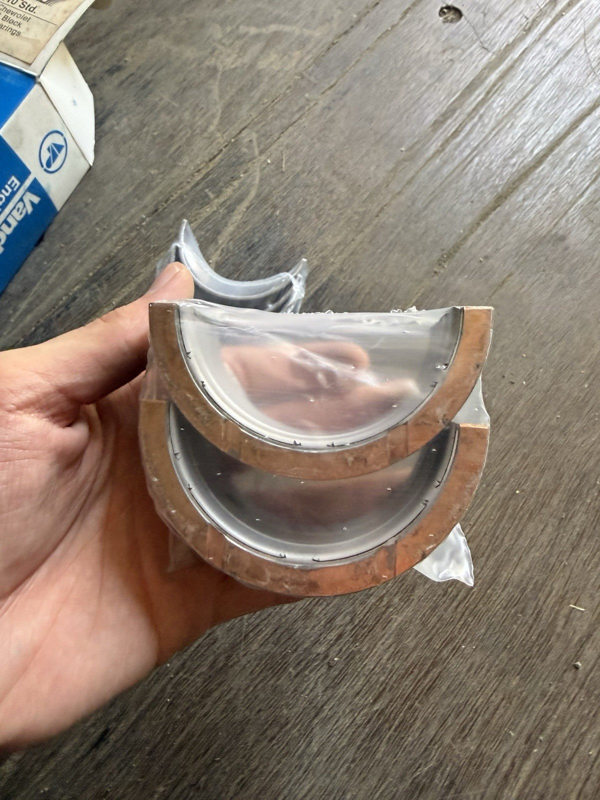 Manley 33410 Std Main Bearings 400 Chevrolet Small Block Chevy SBC NOS Vintage6
