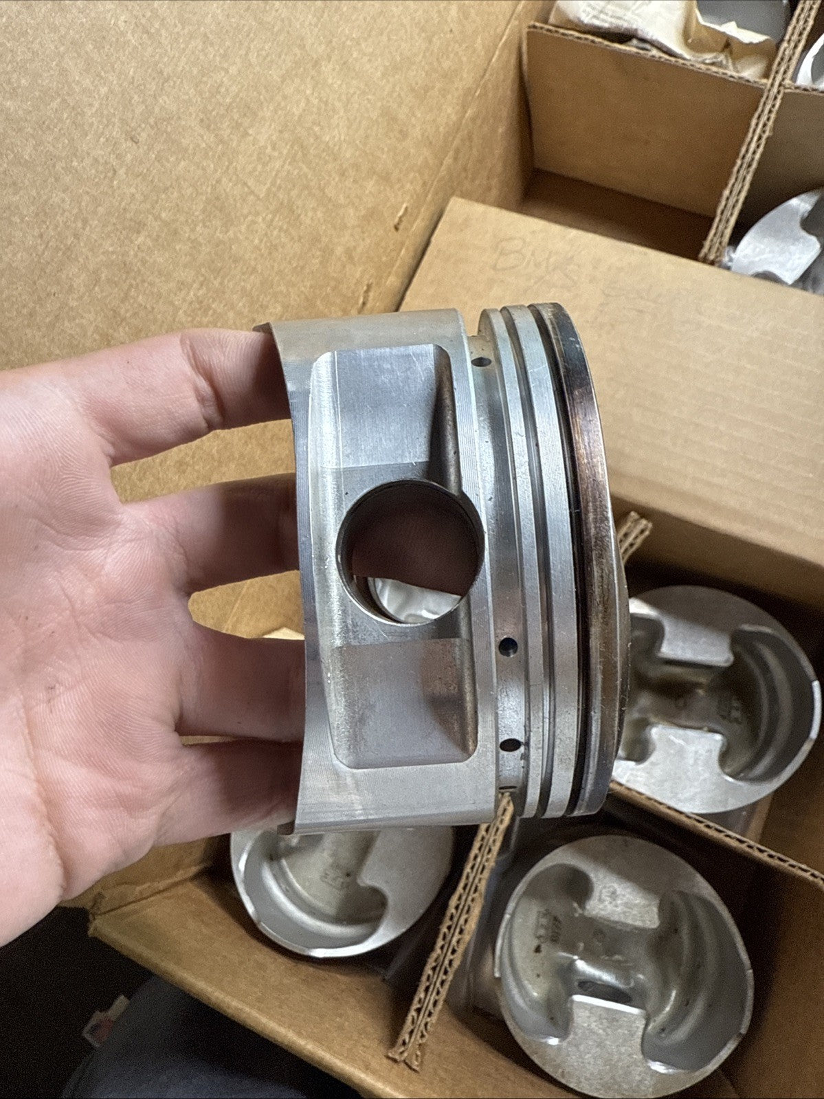 Vintage BM/S Golo Bic Alu 410 -12 Forged Piston Turbo/Boost Low Comp Racing13