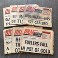 Vintage 1966 Drag World Magazine Lot of 7 NHRA AHRA Prudhomme Garlits News0