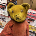 antique Early 24” Winnie The Pooh Bear teddy bear0