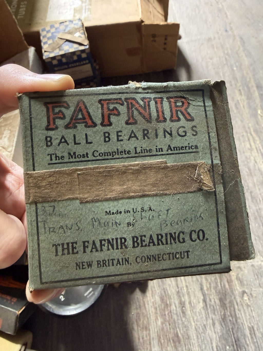 Vintage Fafnir 635895 Ball Bearing New Old Stock NOS Made in USA NIB1