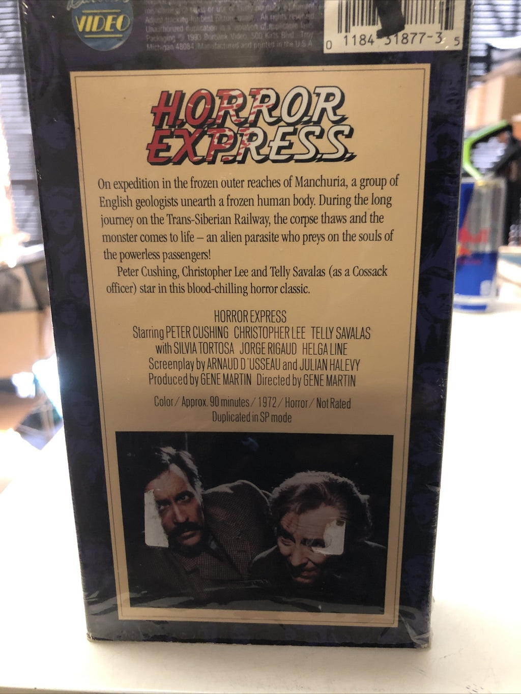 Cult Film B List Horror Express VHS 1972 Extremely Rare Thriller Shaka her Flick2