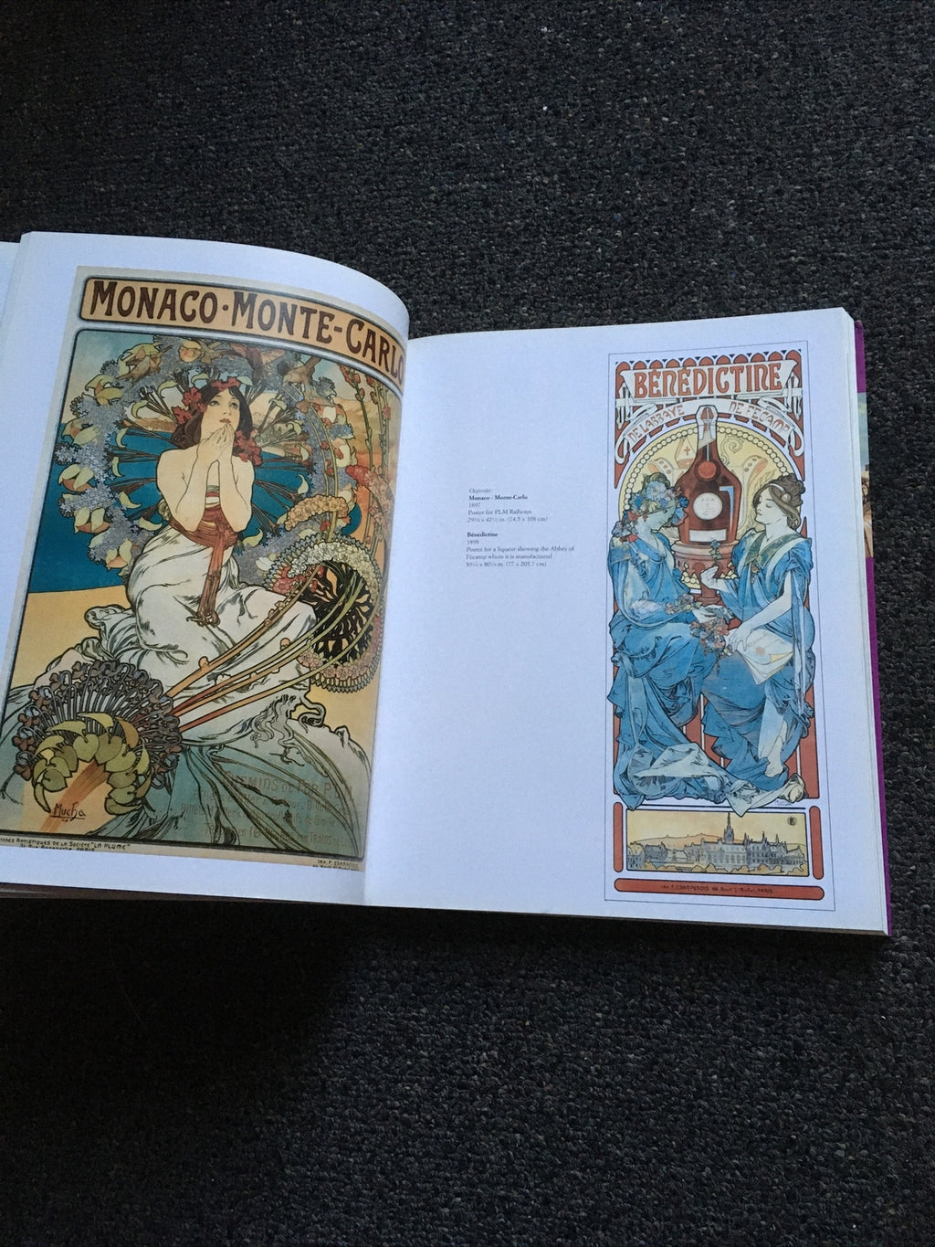 MUCHA The Triumph of Art Nouveau by Arthur Ellridge - 1992 1st Ed Terrail, Paris5