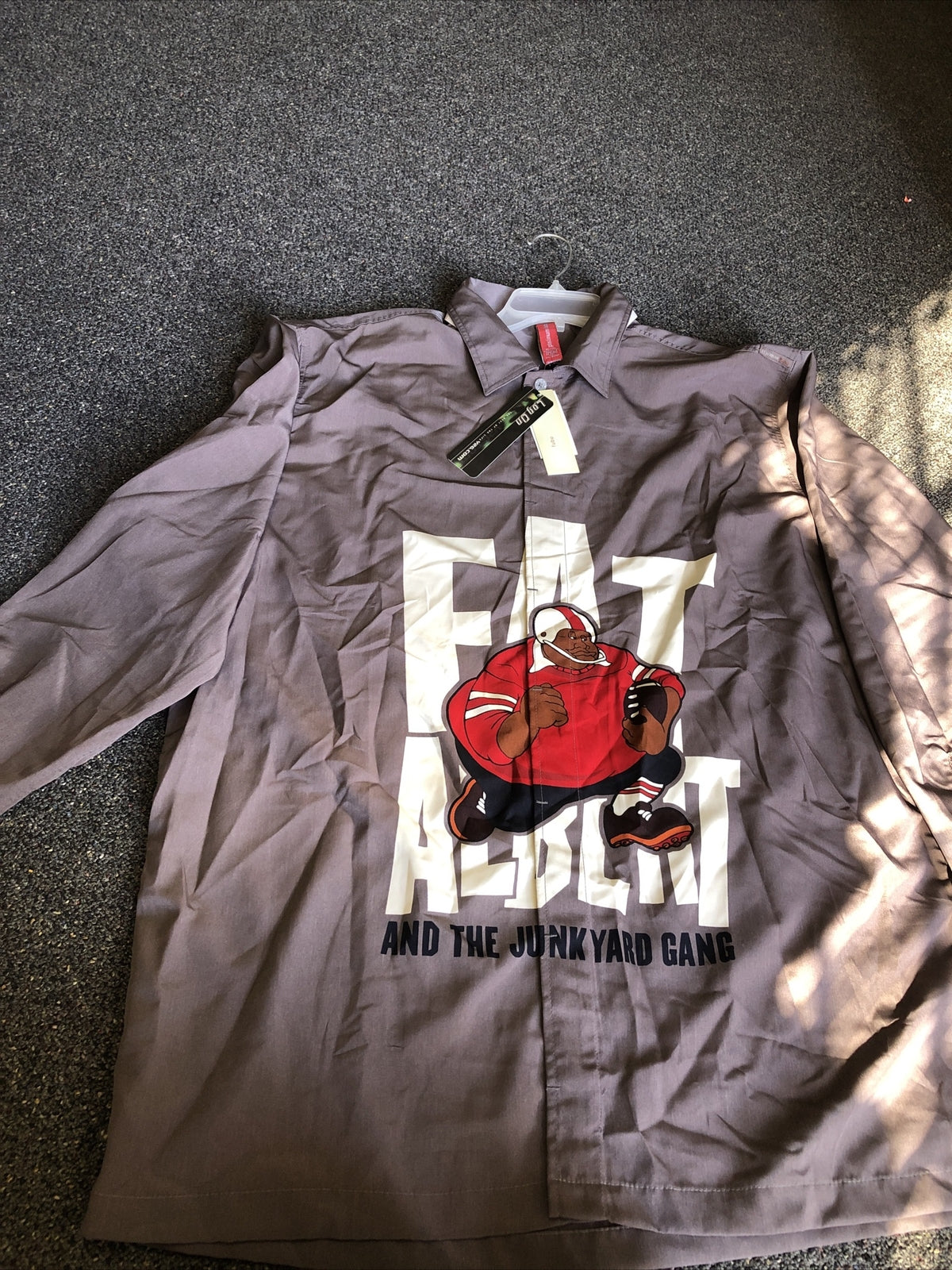 Vintage 90’s NOS Platinum Fubu Fat Albert Button Up Shirt Size XL3