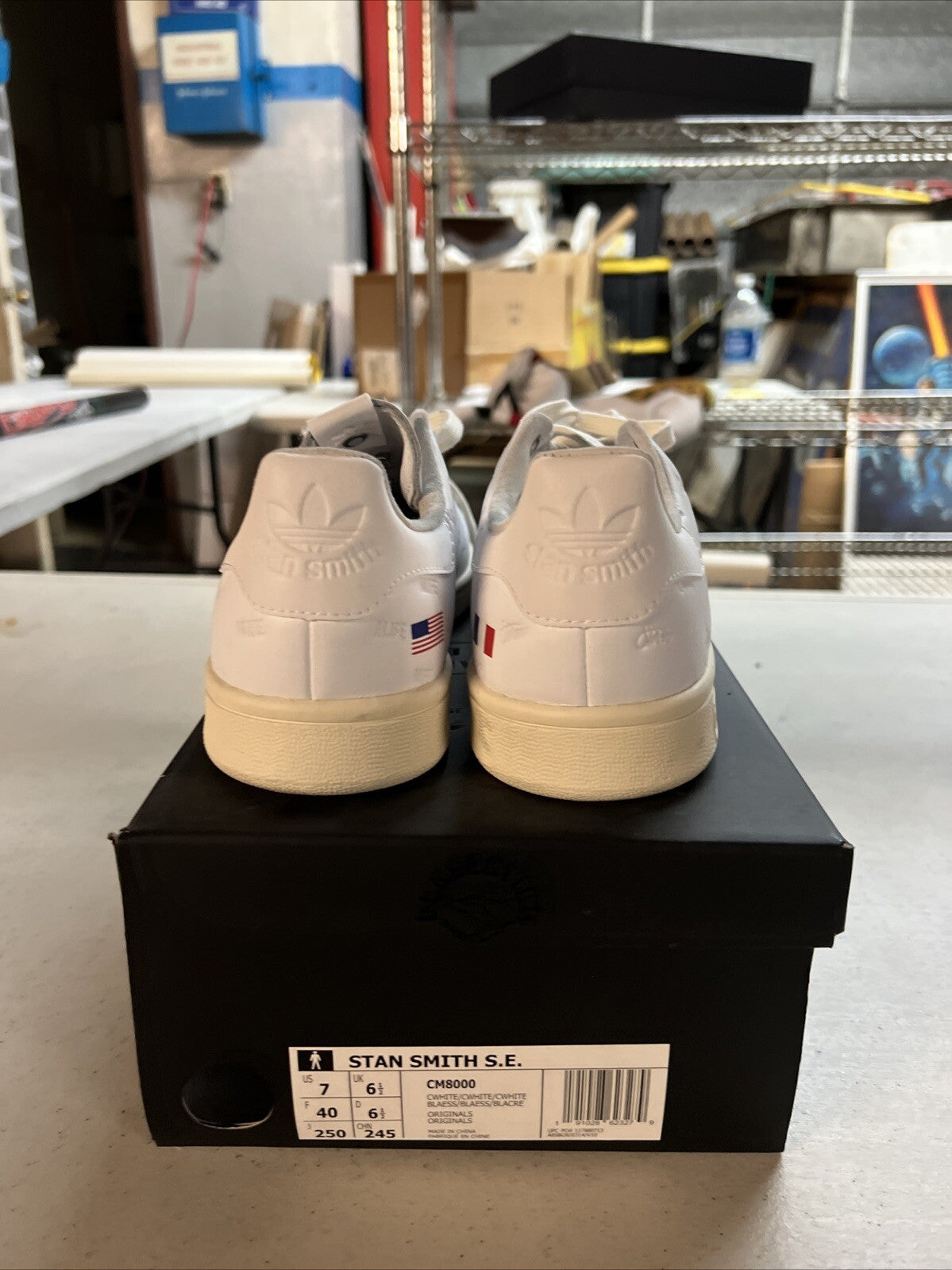 New Stan Smith Adidas Recon Off White Size 7 EF40012