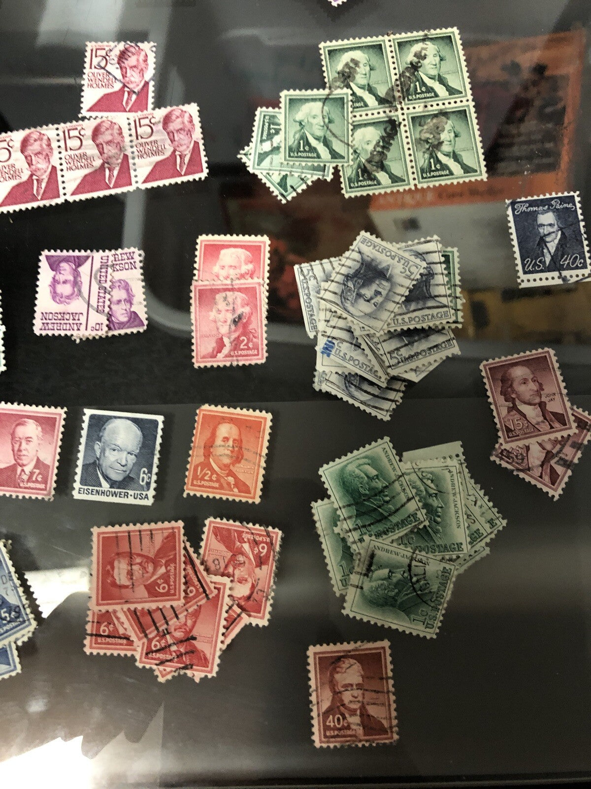 Lot Of 23 Types VTG US Postage Stamps 1938 Presidents Us history. Un/Used2