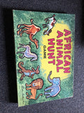 Vintage Parker Brothers African Animal Hunt Board Game with Animals 19600