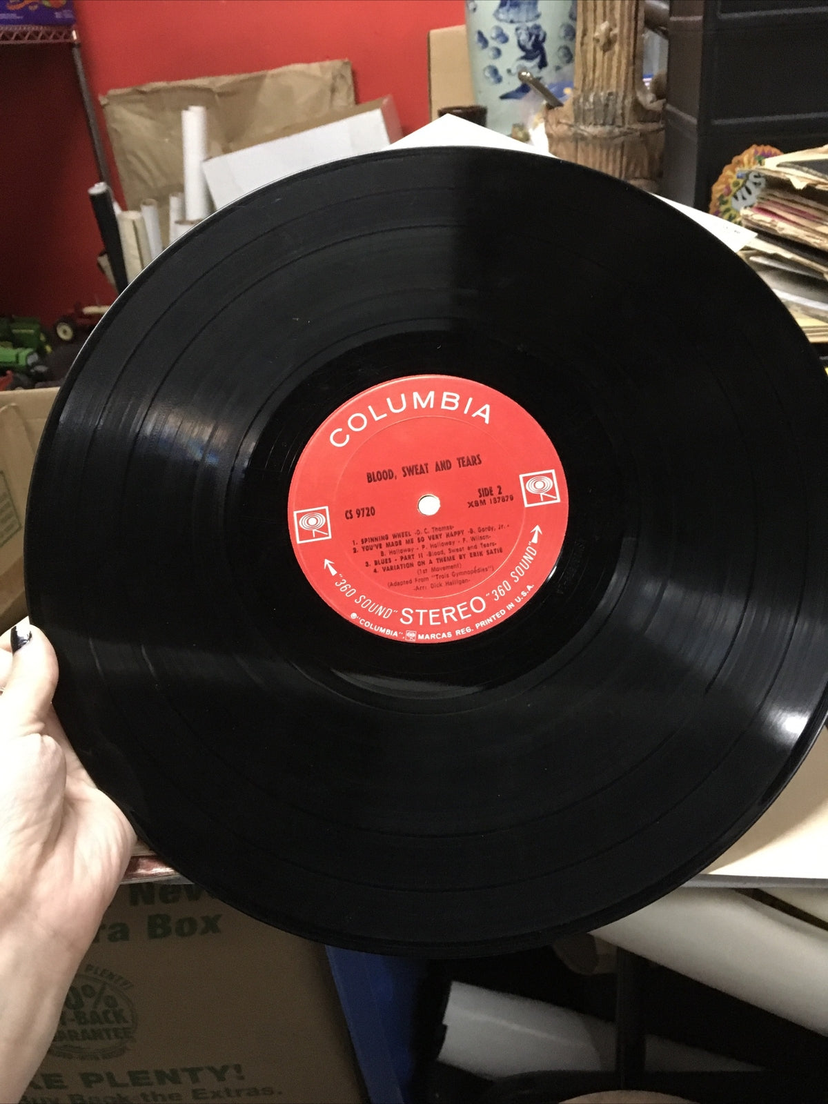 BLOOD, SWEAT & TEARS - BLOOD SWEAT AND TEARS Vinyl Record2