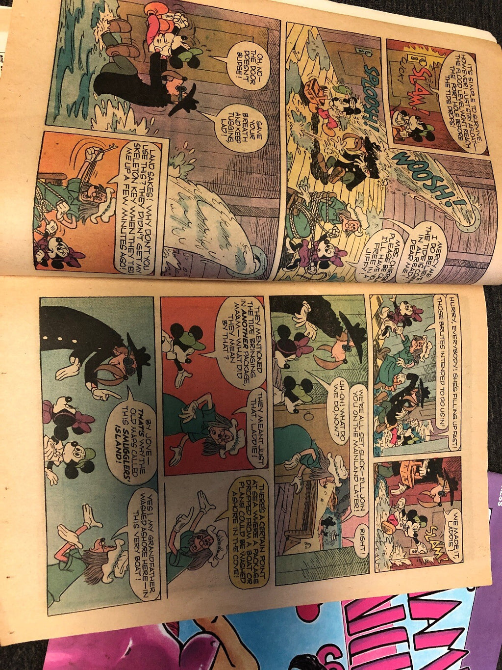 3- Mark Bodes  Miami Mice3, Walt Disney Mickey Minnie, Richie Rich Casper Comics6