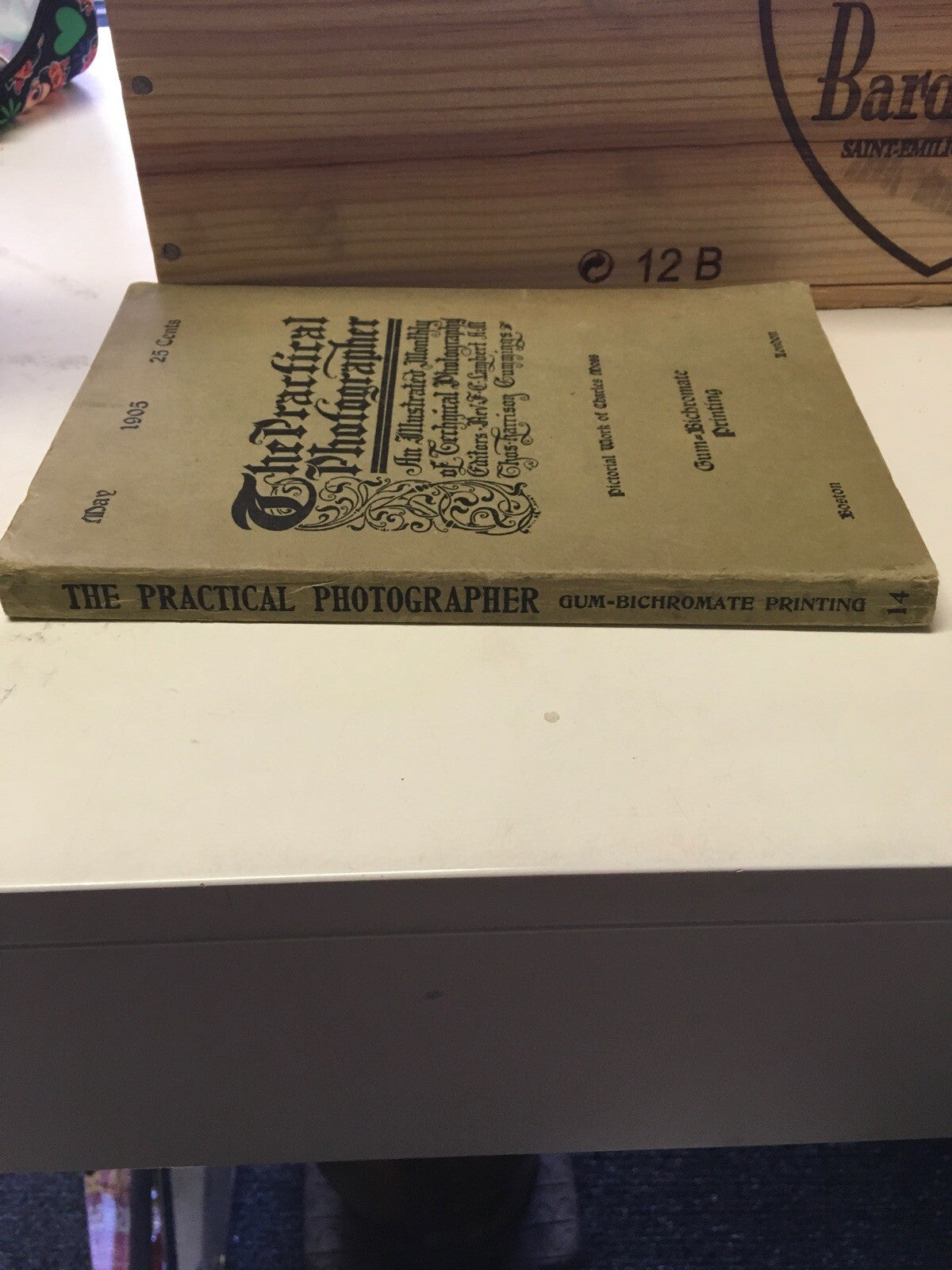 Vintage THE PRACTICAL PHOTOGRAPHER. An Illustrated Technical Photography By Moss2