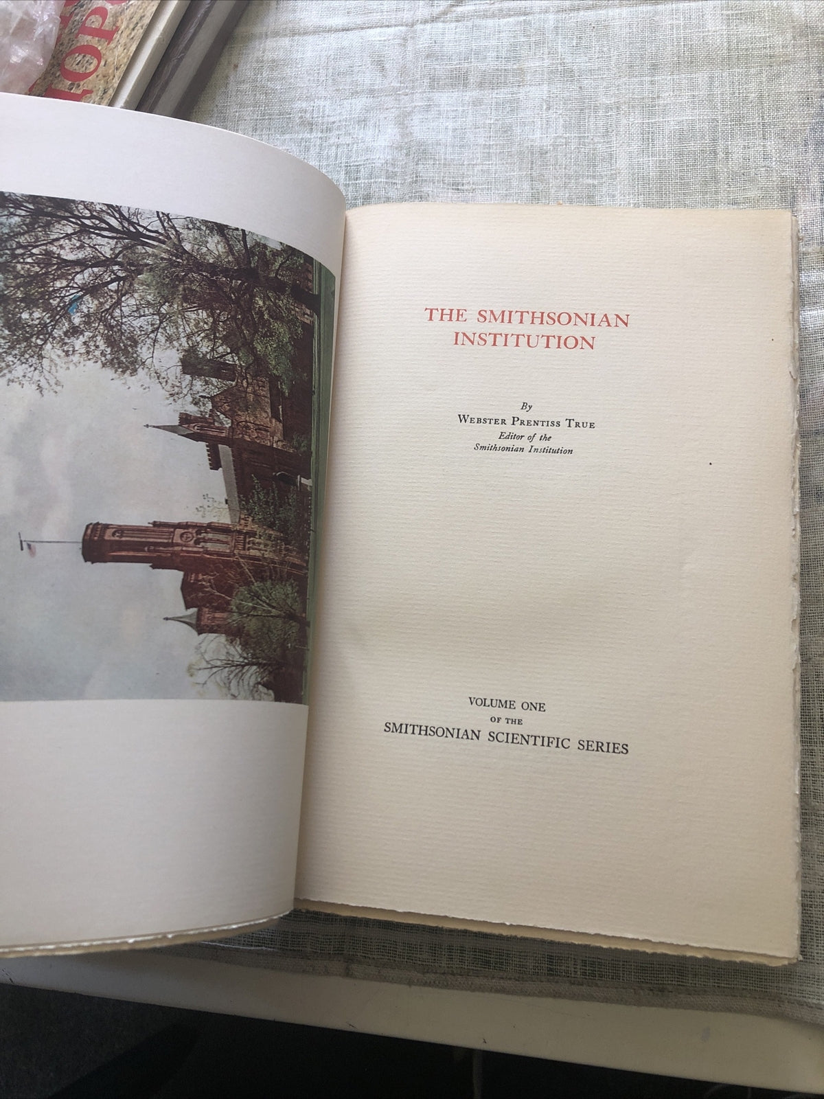Vintage 1934 Smithsonian Institution Scientific Series3