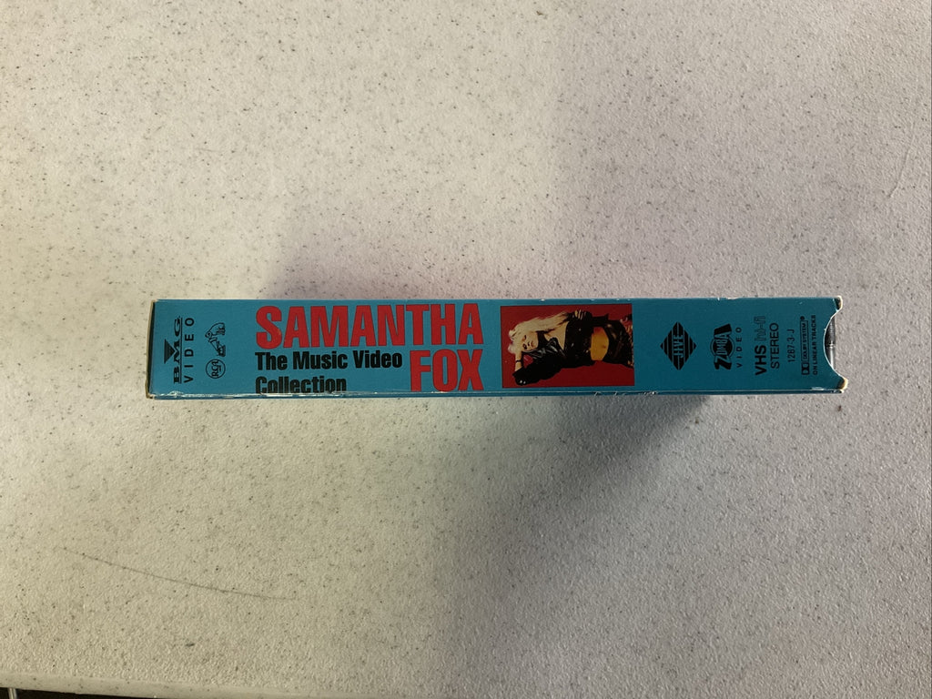Samantha Fox The Music Video Collection VHS 1989 Naughty Girls Need Love Too!2