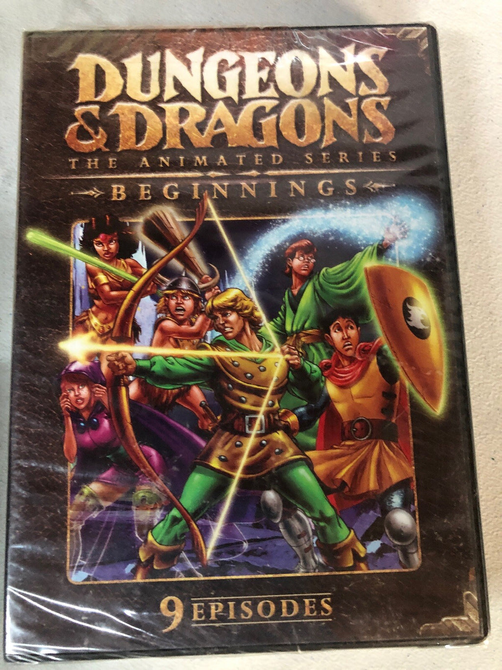 Dungeons & Dragons: The Animated Series DVD ( BEGINNINGS ) 9 Episodes0