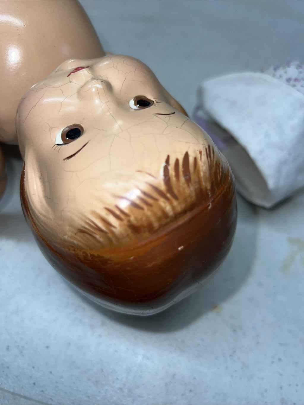 13” Rare Antique Effanbee Patsy Doll Composition Painted Face 10