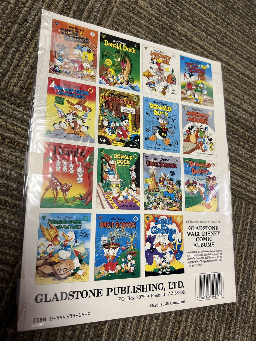 Walt Disney Donald Duck Voodoo Hoodoo Gladstone Comic Album Series 161