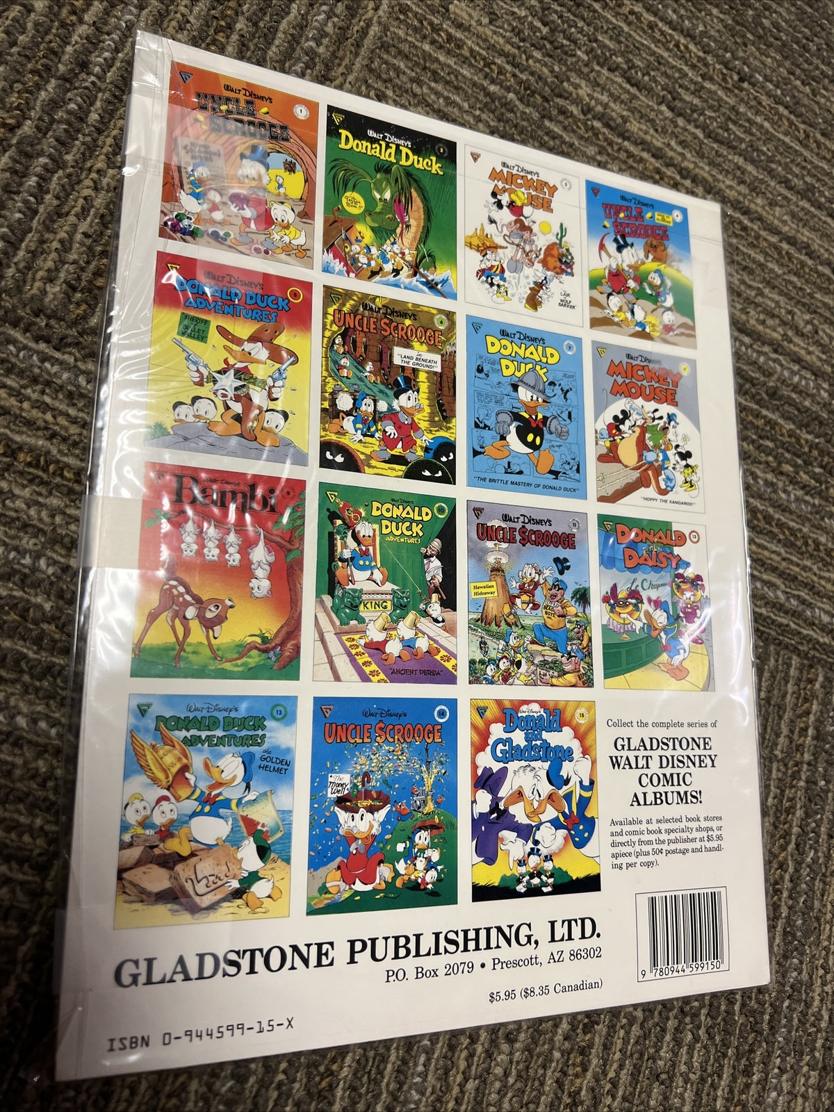 Walt Disney Donald Duck Voodoo Hoodoo Gladstone Comic Album Series 161