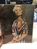 Vintage Haughty But Naughty Pin-up Art Print 10”x8”0