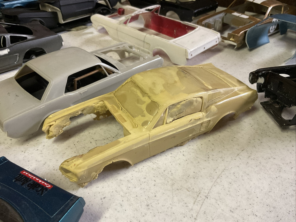 Vintage Car Model Junkyard  /restoration project Body Lot5