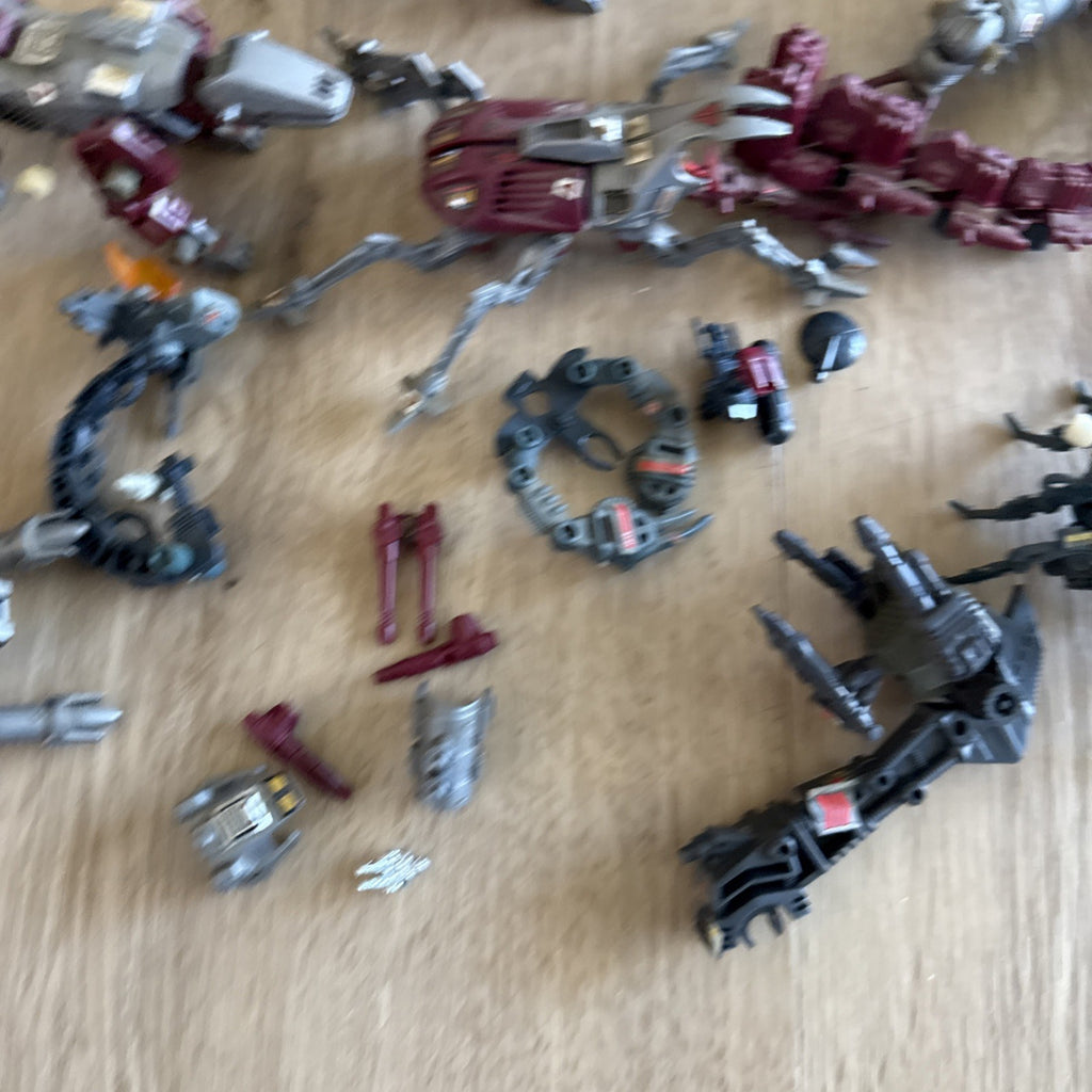 Vintage Tomy Robo Strux Zoids Lot - Gordox Krark Mammoth & Spares 1980s5
