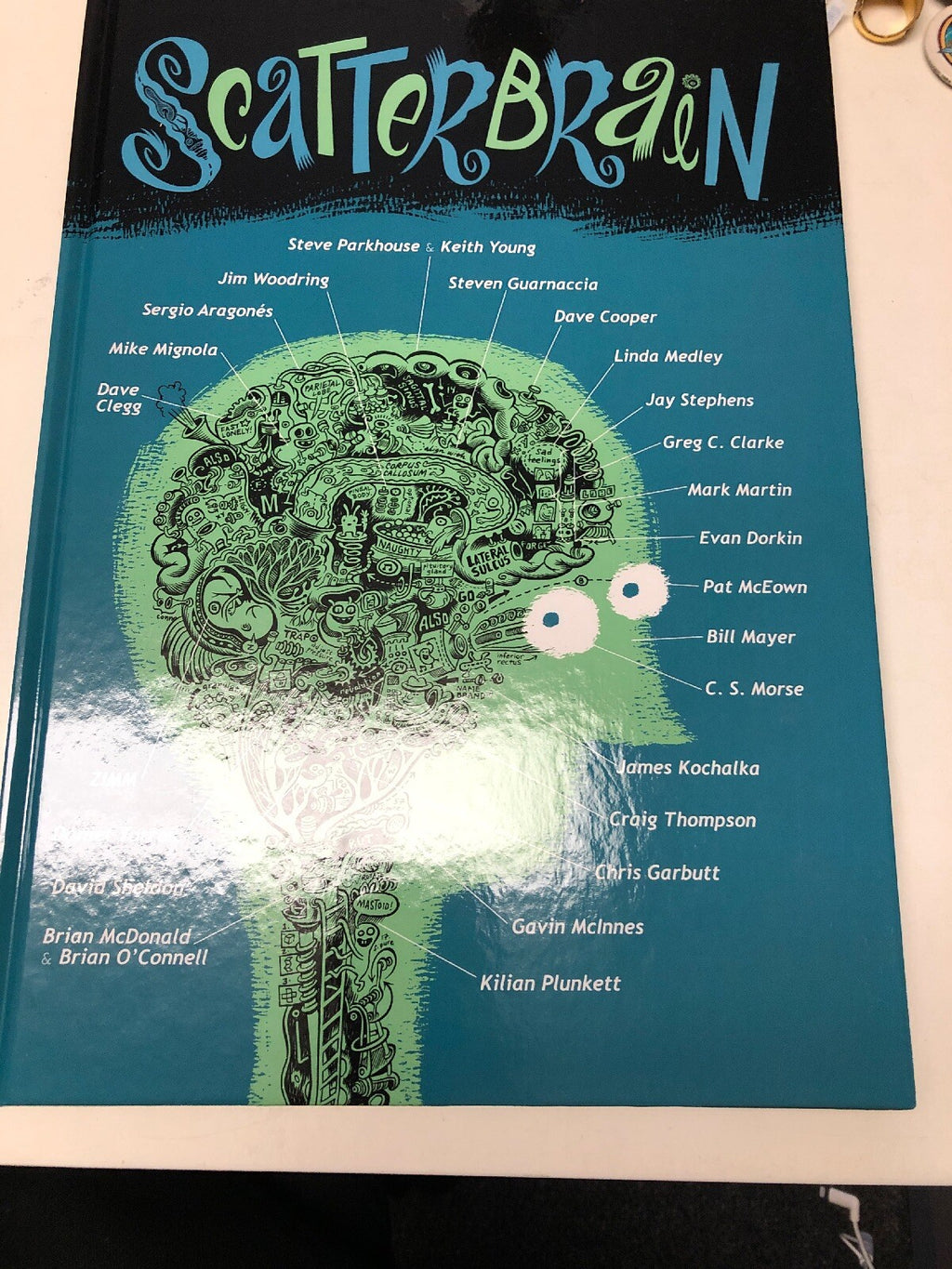 Scatterbrain By Clegg, Mignola, Aragones, Woodring, Park House, Young, And More0
