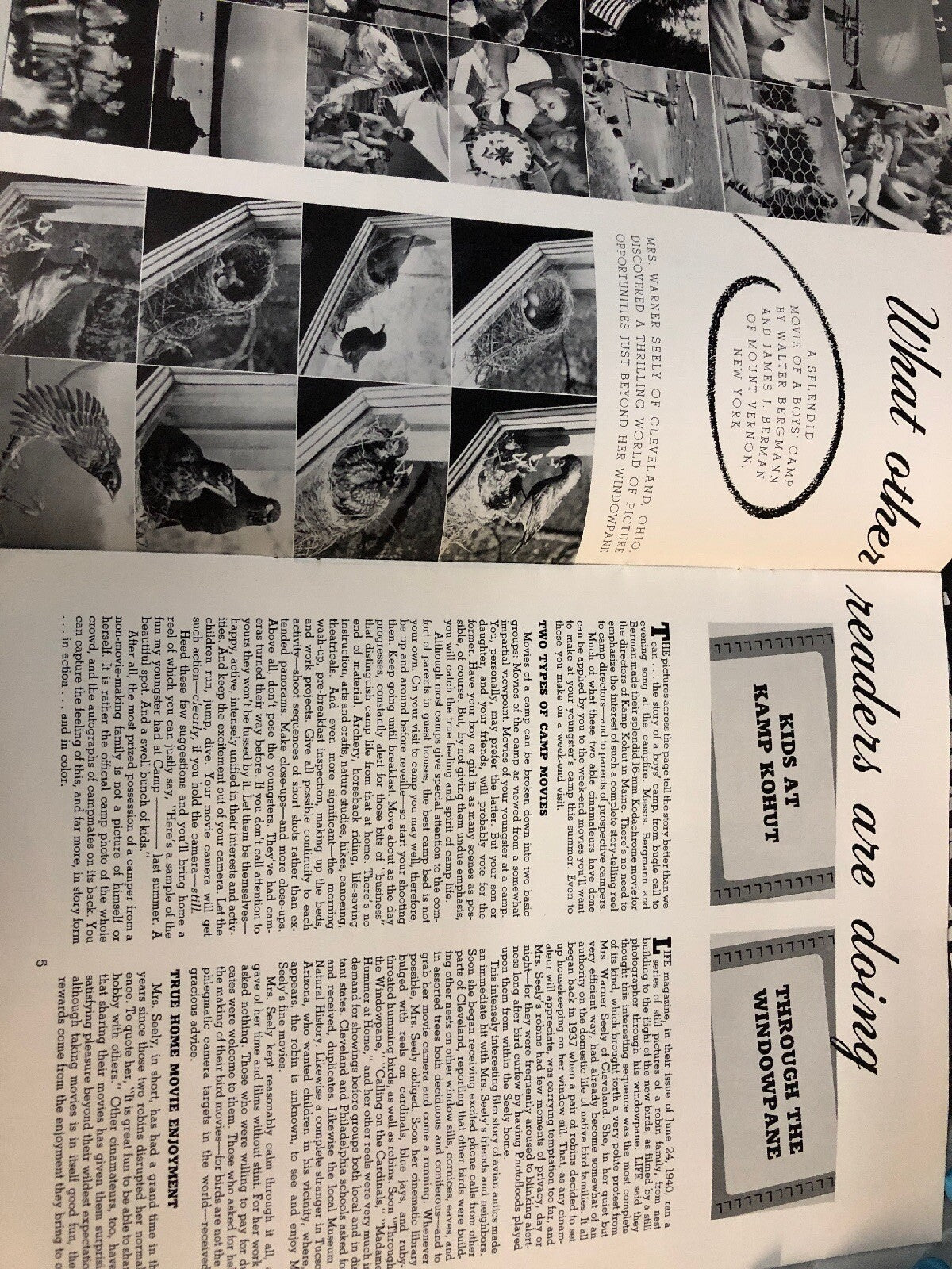 VINTAGE CINE-KODAK NEWS JUNE 1942 June 1942 Volume 18 No 2 Ephemera3