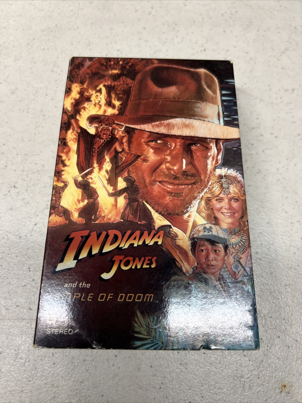 Indiana Jones and the Temple of Doom 1986 VHS Video Tape BETA 1643 Paramount0