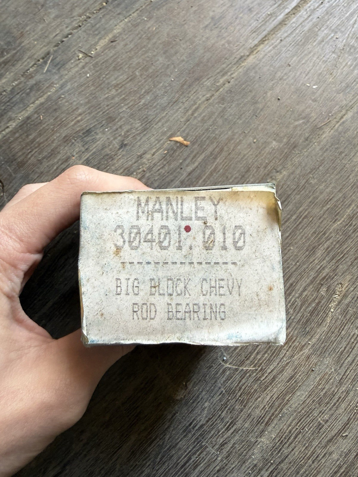 NOS Manley 30401 .010 Undersize Connecting Rod Bearings Big Block Chevy BBC0
