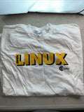 Vintage Caldera Systems “Open Linux / Linux for Business” T-Shirt XXL 90s Promo0