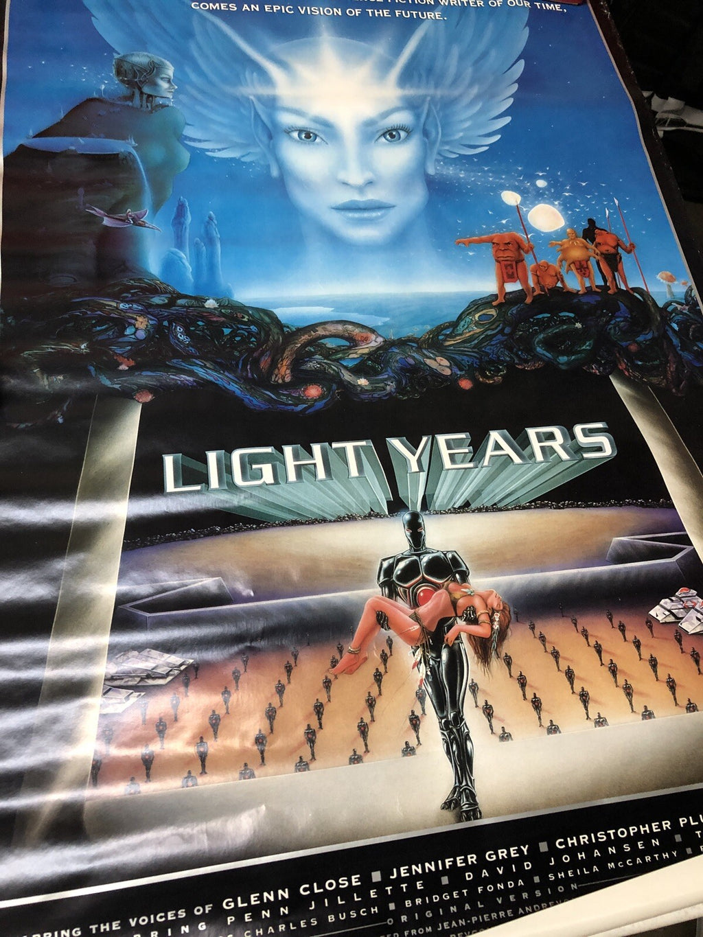 1988 Light Years Original Movie House Full Sheet Poster 41x27 Inch1