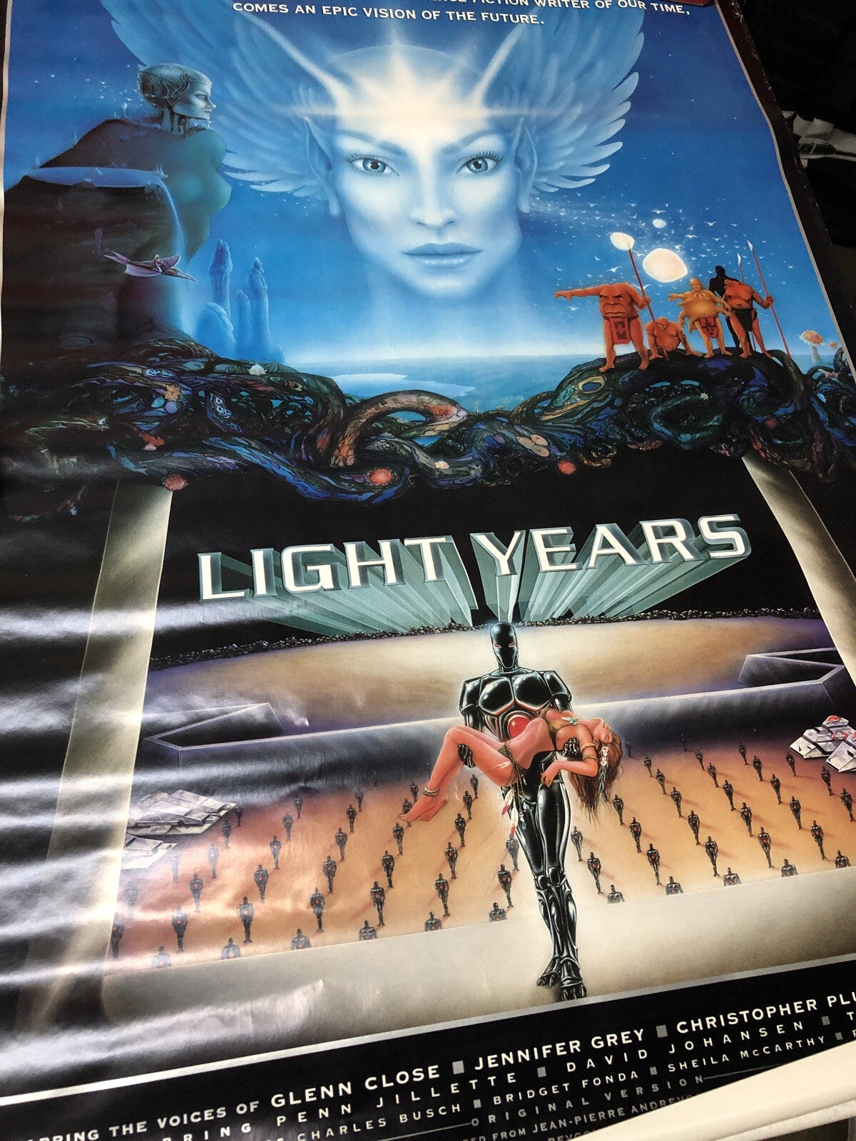 1988 Light Years Original Movie House Full Sheet Poster 41x27 Inch1