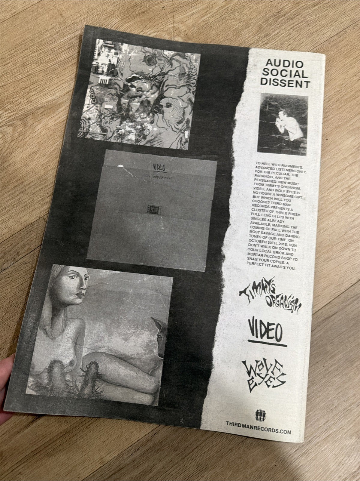 Pork Magazine #21 Rock & Roll Weirdo Art Bad Ideas Rare Zine Gwar5