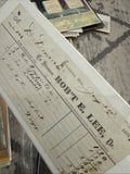 ANTIQUE HISTORIC Robert E. Lee Steamboat Receipt R. E. Lee. 18780